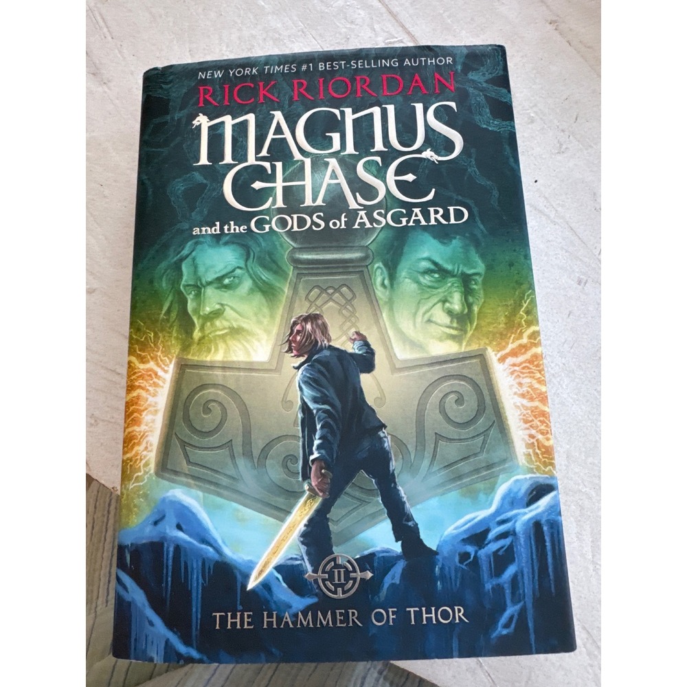 Magnus Chase The Hammer of Thor Rick Riordan First Edition Hardcover Book 2